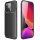 Forcell Carbon Premium Apple iPhone 17e / iPhone 16e karbon mintás szilikon tok, fekete