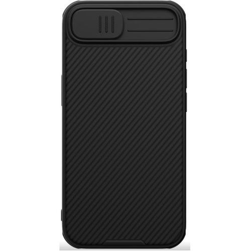 Nillkin CamShield Pro Magnetic Apple iPhone 17e / iPhone 16e mágneses műanyag hátlap tok, fekete