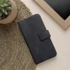 Tender Book Samsung Galaxy A26 flip/oldalra nyíló műbőr tok kártyatartó résszel, fekete