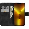 Tender Book Samsung Galaxy A26 flip/oldalra nyíló műbőr tok kártyatartó résszel, fekete