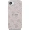 Guess 4G Ring Classic Logo Apple iPhone 17e / iPhone 16e MagSafe tok, rózsaszín