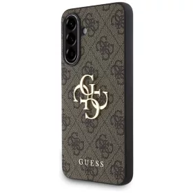   Guess Big 4G Logo Classic Logo Samsung Galaxy A56 kemény hátlap tok, barna