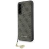 Guess 4G Charms Collection Samsung Galaxy A36 kemény hátlap tok, barna