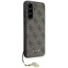Guess 4G Charms Collection Samsung Galaxy A36 kemény hátlap tok, barna