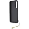 Guess 4G Charms Collection Samsung Galaxy A56 kemény hátlap tok, barna