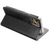 Magnet Motorola G35 5G mágneses flip tok, fekete