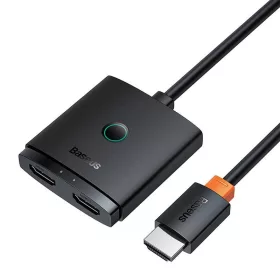 Baseus Cluster HDMI elosztó, 1 m kábellel, fekete