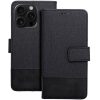Gomma Xiaomi Redmi Note 14 Pro 4G flip/oldalra nyíló tok kártyatartó résszel, fekete