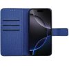 Gomma Xiaomi Redmi Note 14 Pro 4G flip/oldalra nyíló tok kártyatartó résszel, kék
