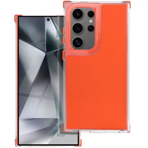 Matrix Xiaomi Redmi Note 14 Pro 4G hátlap tok kameravédő peremmel, narancs (matt)