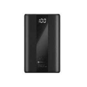   Forcell F-Energy P20K2 powerbank / külső akkumulátor, 22,5W, 20000mAh, QC3.0, fekete