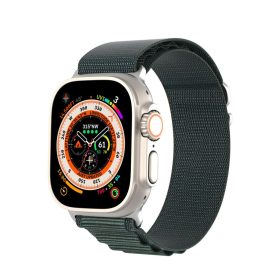 Dux Ducis GS nylon Apple Watch 38/40/41mm szíj, zöld