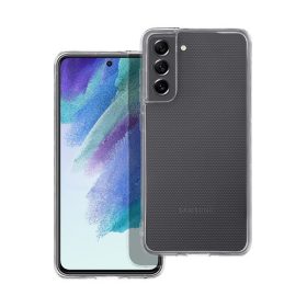   Clear 2mm Samsung Galaxy S21 FE tok, átlátszó (kamera védelemmel)