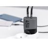 Forcell hálózati gyorstöltő USB-C + USB-A, PD + QC 4.0, 4A, 45W, kék