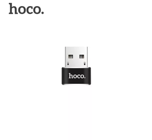 Hoco UA6 OTG adapter USB-A - USB-C, fekete