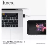 Hoco UA6 OTG adapter USB-A - USB-C, fekete