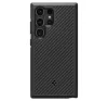 Spigen Core Armor Samsung Galaxy S24 Ultra tok, Matte Black, fekete ACS07194