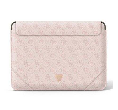 Guess Sleeve 4G Uptown Triangle Logo, GUCS14P4TP 14" laptop tok, rózsaszín