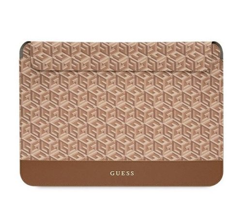 Guess Sleeve GCube Stripes, GUCS16HGCFSEW 16" laptop tok, barna