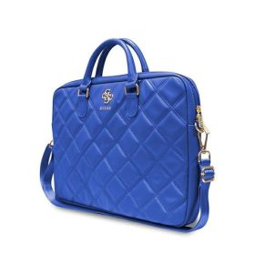 Guess Quilted 4G GUCB15ZPSQSSGB 16" tablet táska, kék