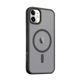   Tactical MagForce Hyperstealth Apple iPhone 11 Magsafe hátlap tok, áttetsző/sötétszürke