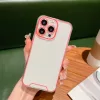 Apple iPhone 15 foszforeszkáló / sötétben világító szilikon tok, rózsaszín