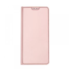 Cellect Samsung Galaxy A54 5G oldalra nyíló tok,rozéarany