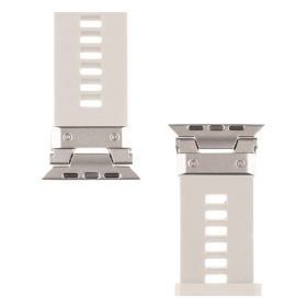   Tactical Tough Band Apple Watch Ultra mágneses szilikon szíj, világosszürke