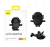 Baseus UltraControl Lite Series Autós tartó, fekete