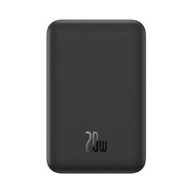 Baseus Mágneses Mini Powerbank, 5000mAh, USB-C 20W, fekete