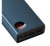 Baseus Adaman Metal powerbank 20000mAh, PD, QC 3.0, 65W, 2xUSB-A + USB-C + micro USB-A,, kék