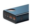 Baseus Adaman Metal powerbank 20000mAh, PD, QC 3.0, 65W, 2xUSB-A + USB-C + micro USB-A,, kék