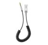 Baseus USB-A Bluetooth 5.0 audioadapter, AUX, fekete