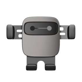   Baseus Cube gravitációs telefontartó szellőzőrácsra, alumínium, fekete