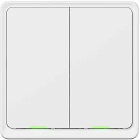   TESLA okos dupla kapcsoló, ZigBee protokollal, TESLA mobilalkalmazás támogatással, fehér
