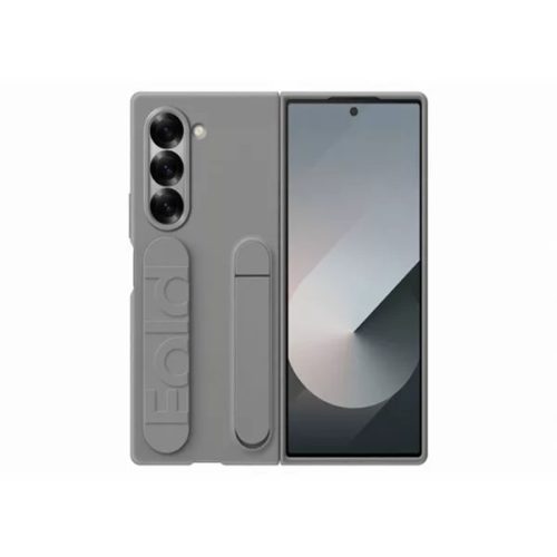 Samsung Galaxy Fold 6 gyári szilikon tok, szürke (Új, Csomagolássérült)