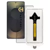 Tactical Impact Barrier Samsung Galaxy S25 Ultra tempered glass kijelzővédő fólia felhelyező kerettel