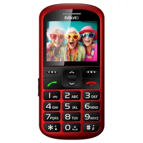   Evolveo EasyPhone XS (EP570) nyomógombos mobiltelefon, piros