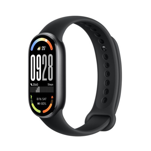 Xiaomi Mi Band 10 aktivitásmérő, fekete (BHR07PYGL)
