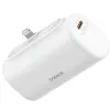 Baseus Compact powerbank / külső akkumulátor Lightning csatlakozóval, 5000mAh, PD, 20W, fehér