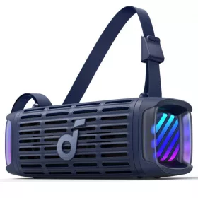   Anker SoundCore Boom 3i hordozható vízálló bluetooth hangszóró, 50W, RGB, kék
