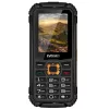 Evolveo StrongPhone Q1 Dual SIM strapabíró nyomógombos mobiltelefon, fekete-narancs