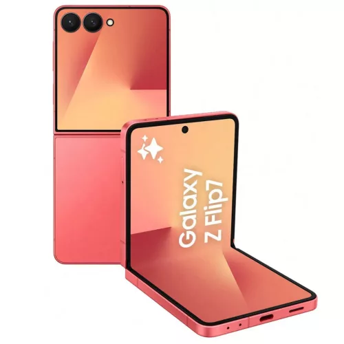Samsung Galaxy Z Flip7 kártyafüggetlen okostelefon, 12/256GB, piros