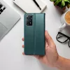 Honor 400 Smart Magneto flip tok, sötétzöld