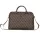 Guess PU 4G Triangle Logo 13/14/15" laptop táska, barna