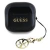 Guess Classic Logo Charm TWS vezeték nélküli fülhallgató, fekete