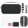 iPega SW2125 Nintendo Switch 2 kompatibilis szett, védőtok, kijelző védő üvegfólia, védőburkolatok, fekete
