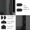 iPega SW2125 Nintendo Switch 2 kompatibilis szett, védőtok, kijelző védő üvegfólia, védőburkolatok, fekete