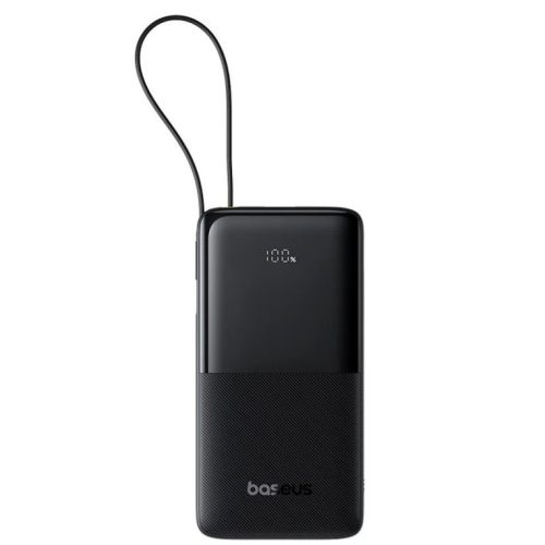 Baseus Bipow 2 Powerbank / külső akkumulátor, USB-C / USB-A port, QC + PD. 10000mAh, 20W, fekete