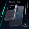 Ugreen PB572 Uno Powerbank / külső akkumulátor okos kijelzővel, USB-C port, PD + QI, 10000mAh, 20W, szürke